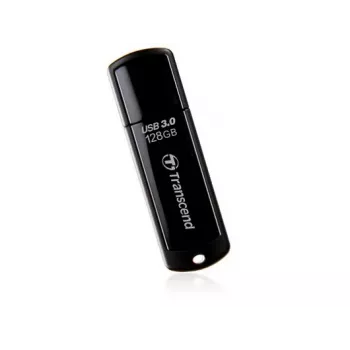TRANSCEND JetFlash 700 128GB USB 3.0 atmintukas – juodas