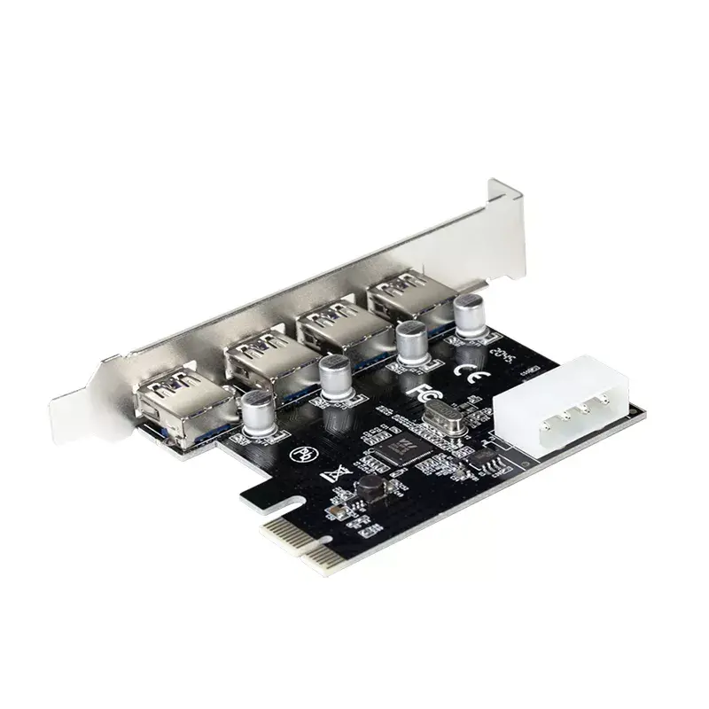 PCIe USB 3.0 kortelė LogiLink PC0057A – 4 papildomi USB prievadai