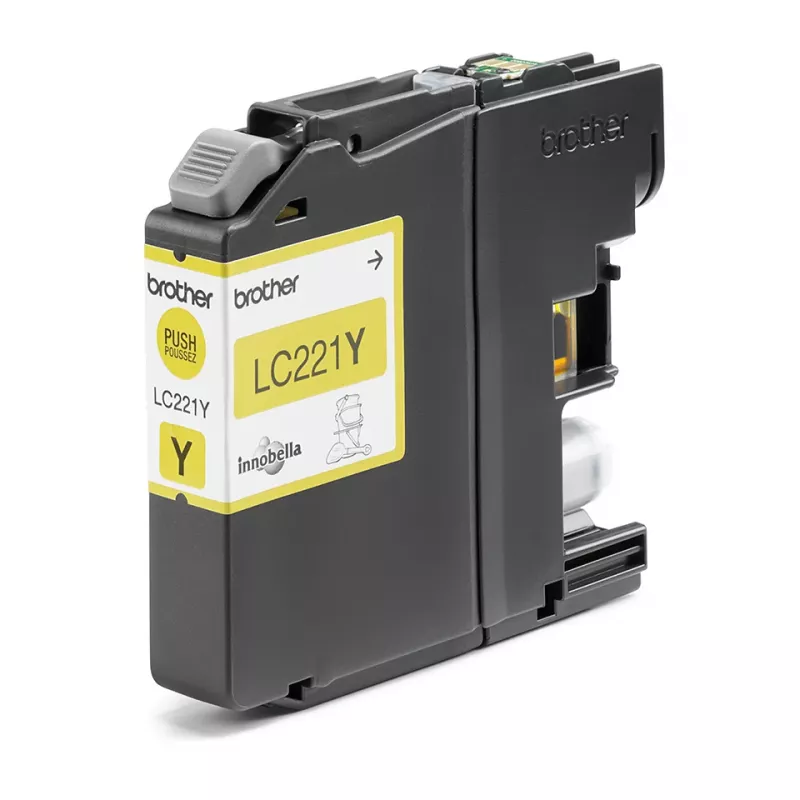 Brother LC221Y originalus geltonas kasetė 1 vnt.