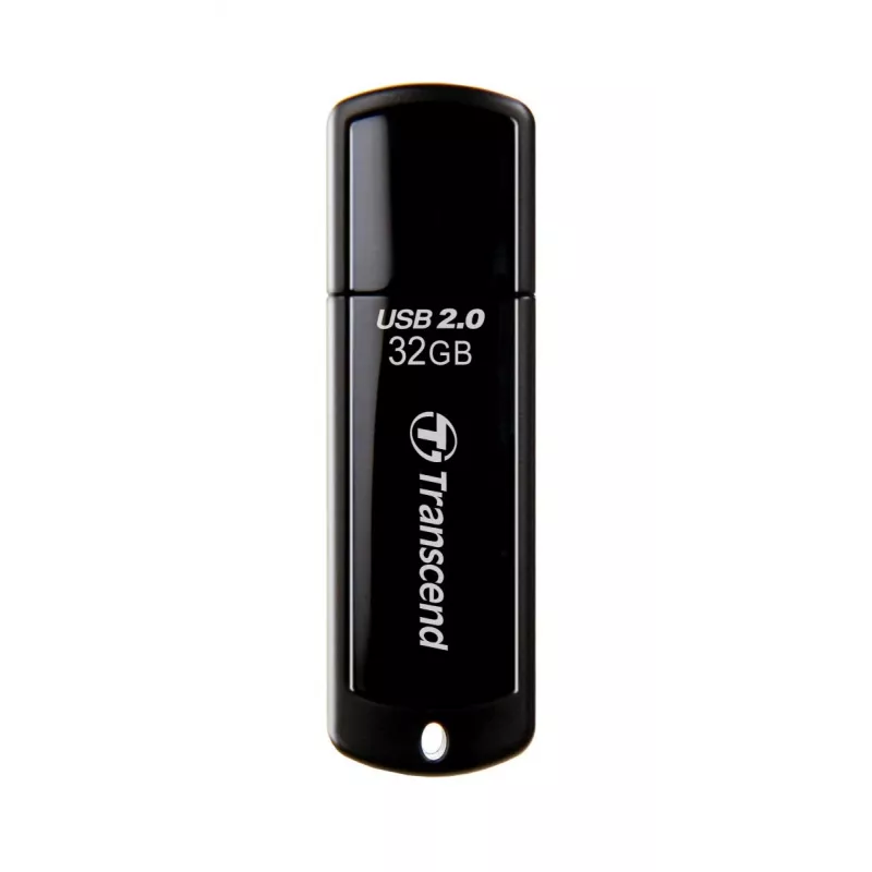 TRANSCEND JetFlash 350 - 32GB USB atmintukas - USB 2.0 - Juodas