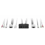 LevelOne KVM-0223 USB VGA KVM jungiklis 2 kompiuteriams, garsas, 2048 x 1536 pikseliai, juodas