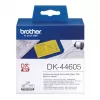 Brother DK-44605 etikečių juosta geltona