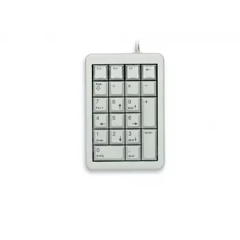 CHERRY G84-4700 skaitmeninis klaviatūros blokas nešiojamam ir stacionariam kompiuteriui USB pilka