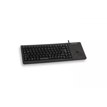 CHERRY XS Trackball G84-5400 klaviatūra su rutuliniu pele, USB, QWERTZ vokiškas, juoda