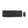 Klaviatūros ir pelės rinkinys Logitech Desktop MK120