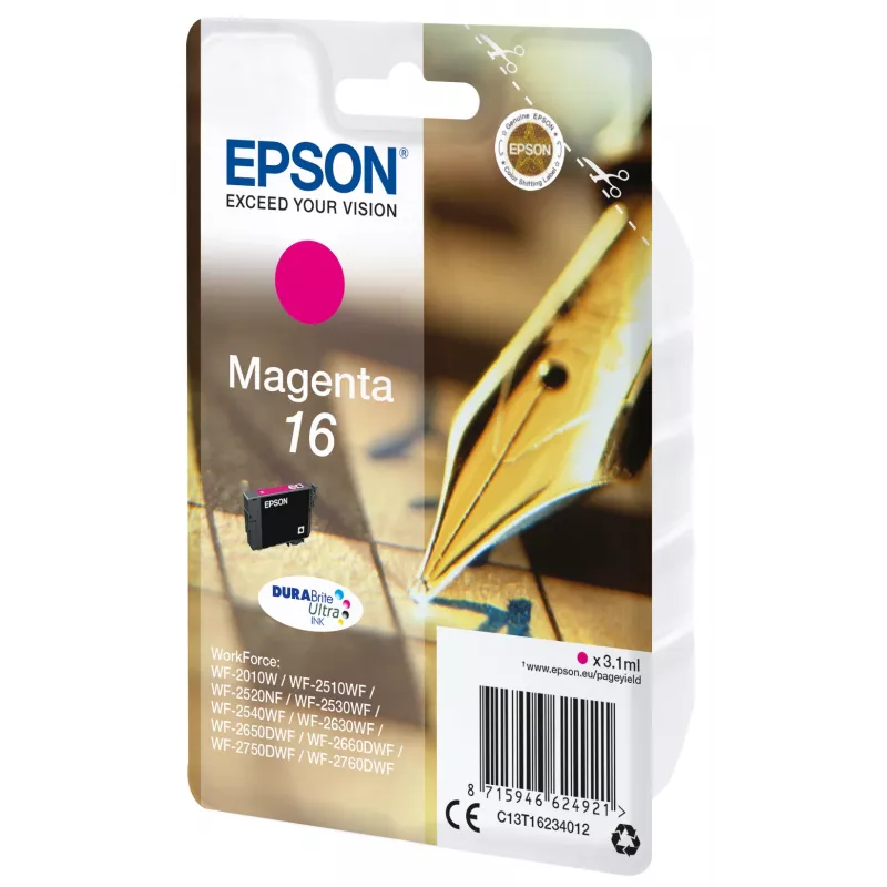 Epson Pen and crossword Singlepack Magenta 16 DURABrite Ultra rašalinė kasetė