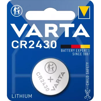 VARTA CR2430 ličio baterija, 3V, monetinė