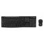 Belaidis klavišų ir pelės rinkinys LOGITECH Wireless Desktop MK270 – QWERTY JK