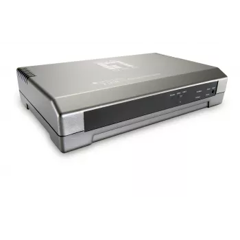 LevelOne FPS-1033 spausdintuvų serveris, 2x USB, 1x Parallel, pilka