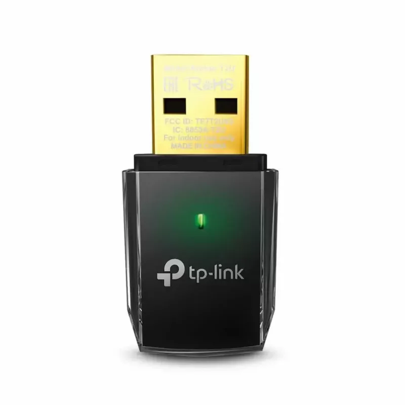 TP-Link Archer T2U AC600 belaidis USB adapteris, dviejų juostų WiFi