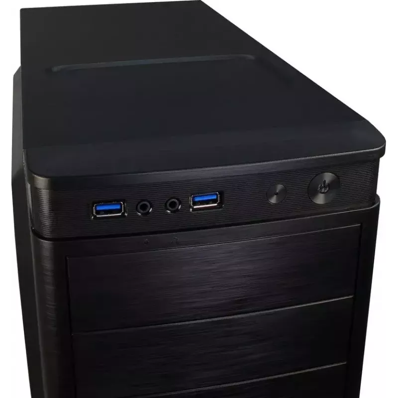 Korpusas Inter-Tech IT-5905 Midi Tower Juodas