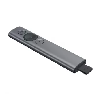 LOGITECH Spotlight pristatymo nuotolinio valdymo pultas Slate pilka