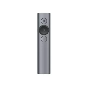 LOGITECH Spotlight pristatymo nuotolinio valdymo pultas Slate pilka