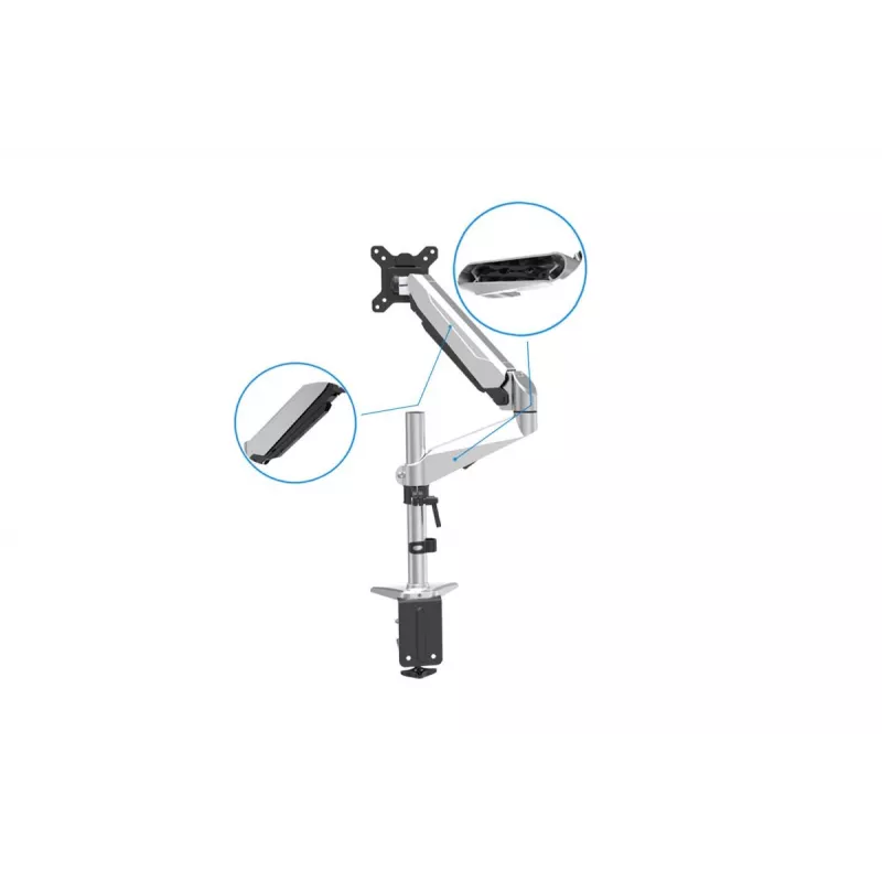 DIGITUS LED/LCD stalo laikiklis su dujine spyruokle DA-90351