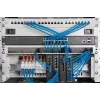 DIGITUS 1U šepečių kabelių valdymo skydelis 44x483x11 mm, šepečio dydis 27x423 mm, pilka (RAL 7035)