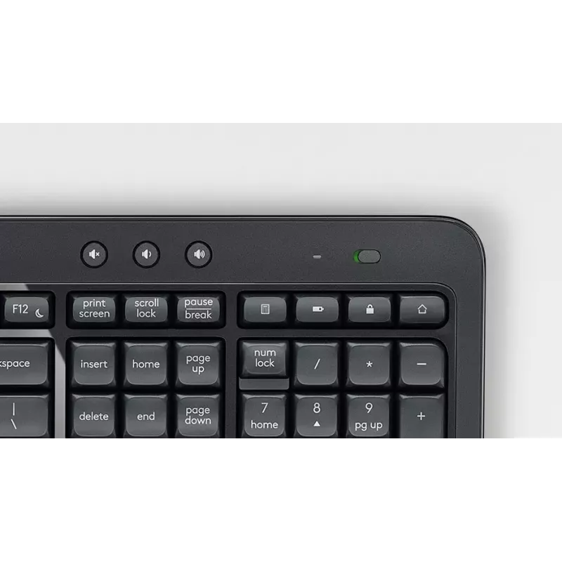 LOGITECH MK540 Advanced belaidė klaviatūros ir pelės kombinacija – QWERTZ vokiškas išdėstymas