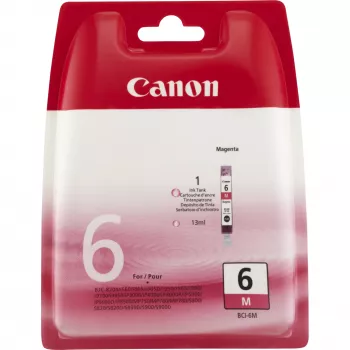 Kasetė rašalinė Canon BCI-6M 4707A002 rausvai violetinė (magenta)
