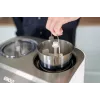 Unold Doppio kompresorinis ledų gaminimo aparatas 2,4 L 250 W satino plieno, baltos spalvos
