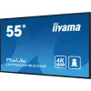 IIyama LH5560UHS-B2AG reklaminis ekranas 138,7 cm (54,6 colio) LED Wi-Fi 500 cd/m² 4K Ultra HD juodas su integruotu procesoriumi Android 11 24/7