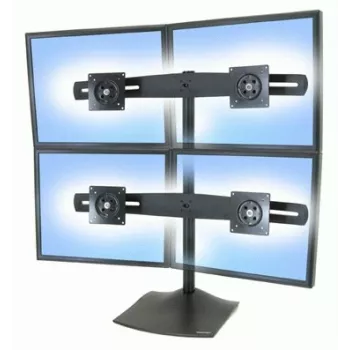 Monitorų stovas Ergotron DS Series DS100 Quad 61 cm Juodas