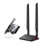 TP-Link Archer BE9300 Wi-Fi 7 Bluetooth 5.4 PCIe adapter, vidinis, belaidis, PCI Express, WLAN / Bluetooth, 9300 Mbit/s, juodas