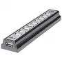 Manhattan USB-A 10 prievadų stalinis USB šakotuvas, 10x USB-A prievadai, 480 Mbps (USB 2.0), maitinamas per USB arba išoriniu maitinimo šaltiniu (neįtrauktas) didesnei galiai prijungtiems įrenginiams