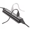 Manhattan USB-A 10 prievadų stalinis USB šakotuvas, 10x USB-A prievadai, 480 Mbps (USB 2.0), maitinamas per USB arba išoriniu maitinimo šaltiniu (neįtrauktas) didesnei galiai prijungtiems įrenginiams