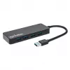 Manhattan USB-A 4 prievadų šakotuvas, 4x USB-A, 5 Gbps (USB 3.2 Gen1), maitinamas per USB