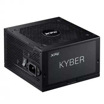 XPG KYBER 850W maitinimo blokas, 850 W, 100-240 V, 47-63 Hz, 24-pin ATX, 65 cm, 450 mm