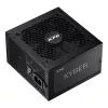 XPG KYBER 850W maitinimo blokas, 850 W, 100-240 V, 47-63 Hz, 24-pin ATX, 65 cm, 450 mm