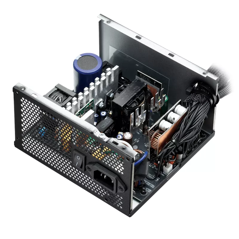 XPG KYBER 850W maitinimo blokas, 850 W, 100-240 V, 47-63 Hz, 24-pin ATX, 65 cm, 450 mm