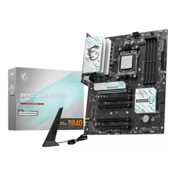 MSI B840 GAMING PLUS WIFI pagrindinė plokštė AMD B840 Socket AM5 ATX