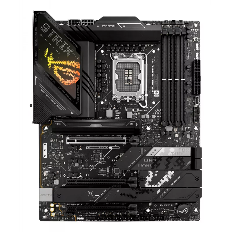 ASUS ROG STRIX Z890-H GAMING WIFI pagrindinė plokštė Intel Z890 LGA 1851 (Socket V1) ATX