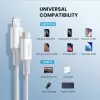 Ugreen 10493 USB-C į Lightning laidas 1 m Baltas