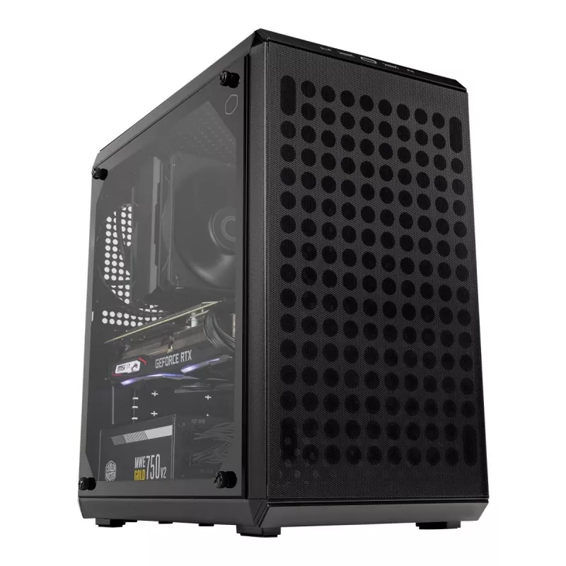 COOLER MASTER MasterBox Q300L V2 Juodas korpusas