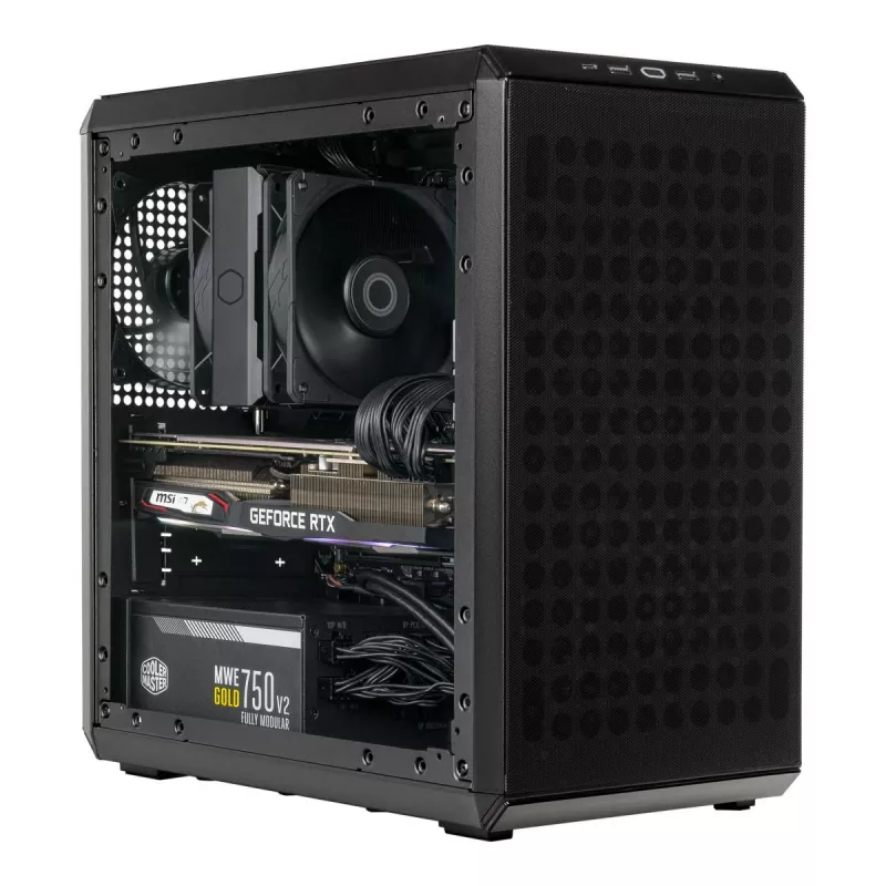 COOLER MASTER MasterBox Q300L V2 Juodas korpusas