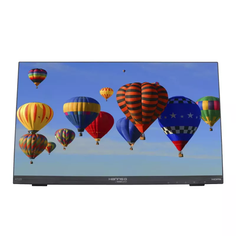 Hannspree HT225HPB kompiuterio monitorius 54,6 cm (21,5 colio) 1920 x 1080 pikselių Full HD LED liečiamas stalinis juodas