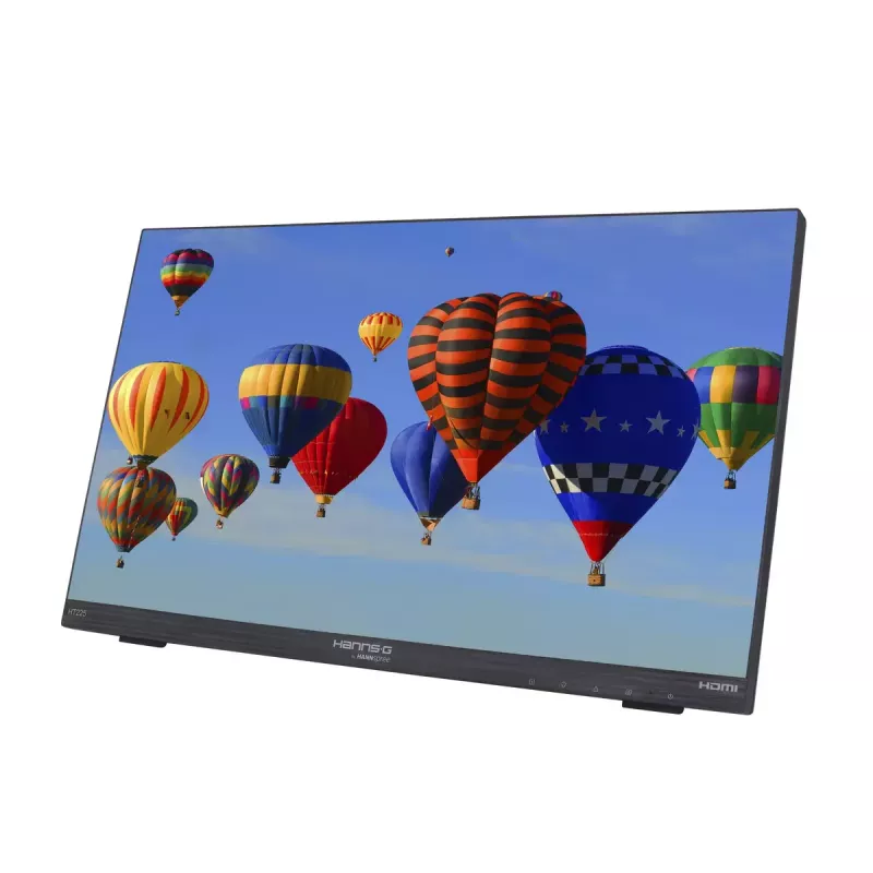 Hannspree HT225HPB kompiuterio monitorius 54,6 cm (21,5 colio) 1920 x 1080 pikselių Full HD LED liečiamas stalinis juodas