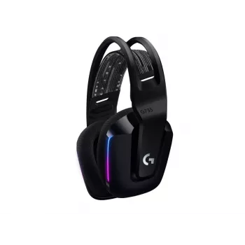 LOGITECH G733 Lightspeed Belaidis RGB Žaidimų Ausinių Rinkinys Juodas
