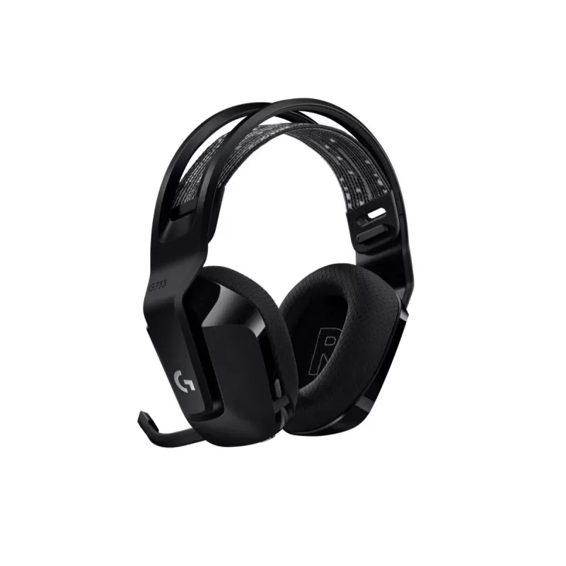 LOGITECH G733 Lightspeed Belaidis RGB Žaidimų Ausinių Rinkinys Juodas