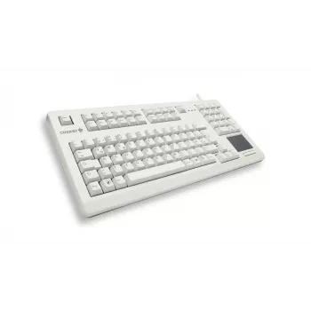 CHERRY TouchBoard G80-1190 klaviatūra, universali USB, QWERTZ vokiškas išdėstymas, pilka