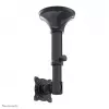Neomounts FPMA-C025BLACK lubinis laikiklis monitoriui/TV 10-30 colių - aukštis 37-47 cm - pasukamas