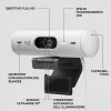 Internetinė kamera Logitech Brio 500 Full HD 4MP USB-C balta