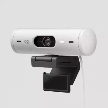 Internetinė kamera Logitech Brio 500 Full HD 4MP USB-C balta