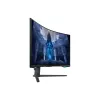 Samsung G75NB 32 colių 4K Ultra HD LED monitorius, lenktas VA ekranas, juodas