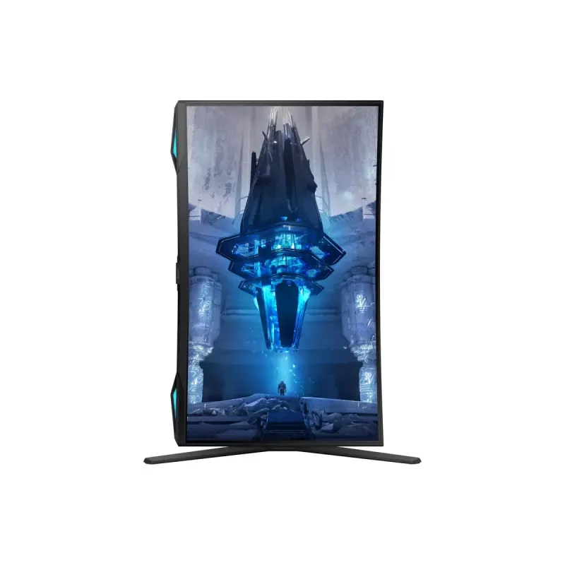 Samsung G75NB 32 colių 4K Ultra HD LED monitorius, lenktas VA ekranas, juodas