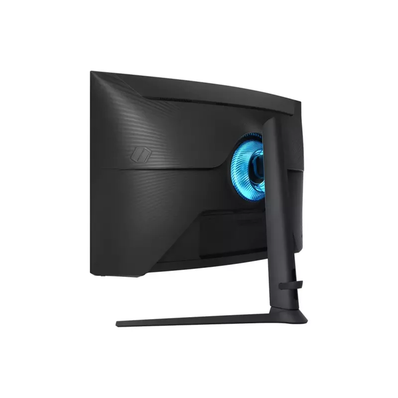 Samsung G75NB 32 colių 4K Ultra HD LED monitorius, lenktas VA ekranas, juodas