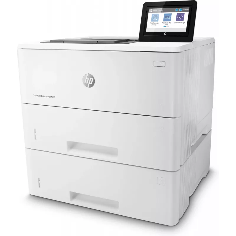 HP LaserJet Enterprise M507x spausdintuvas, lazerinis, 1200 x 1200 DPI, A4, 43 ppm, dvipusis spausdinimas, paruoštas tinklui