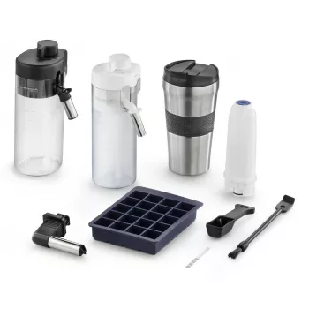 Kombinuotas kavos aparatas De’Longhi ECAM450.86.T – pilnai automatinis, 1,8 L, 300 g, 19 bar, TFT ekranas