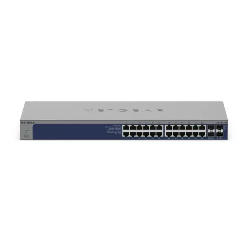 NETGEAR XS724TM Valdomas L2/L3/L4 jungiklis, pilkas